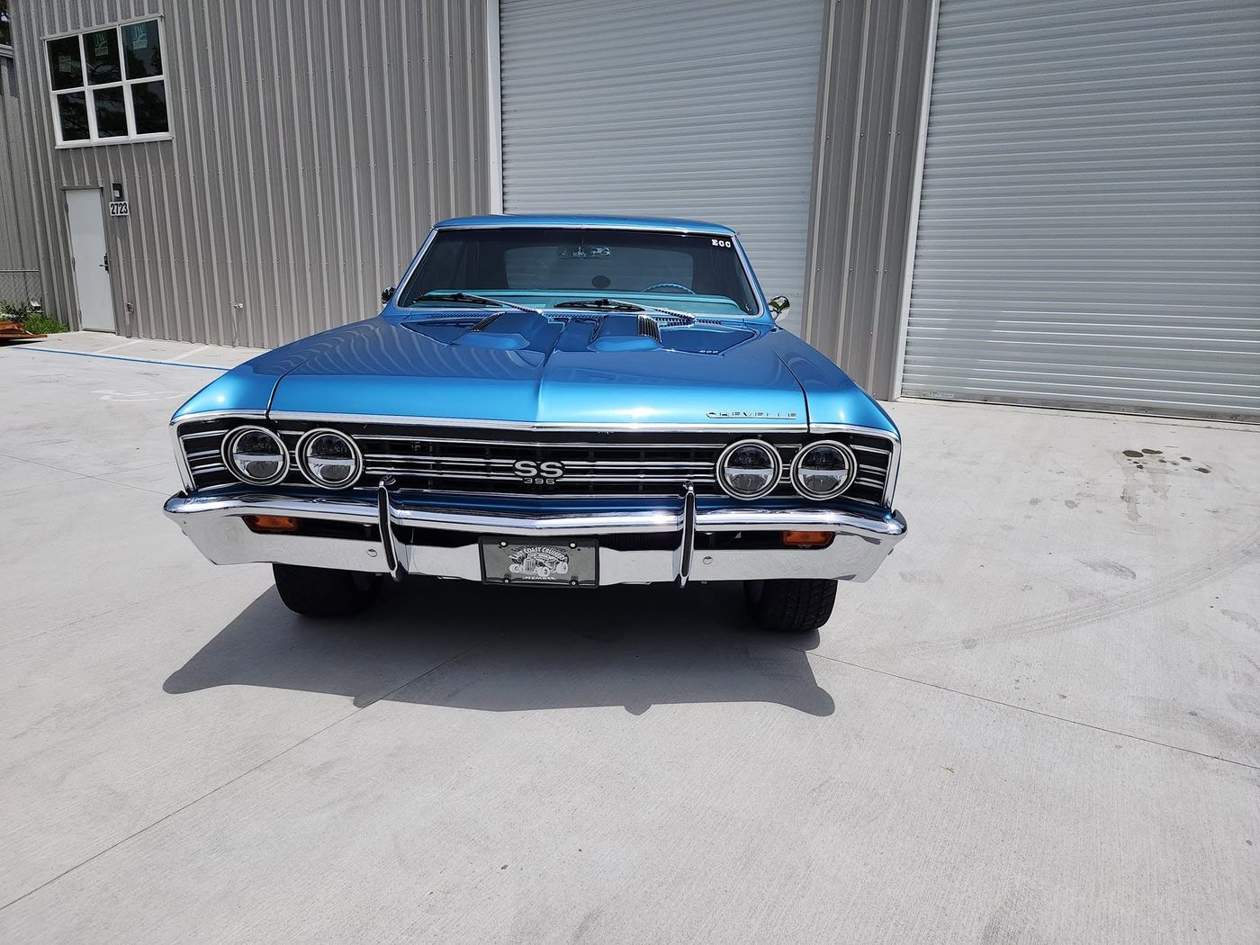 Classic car restoration detail at Sweeney's Seaside Automotive in Edgewater, FL — project 14