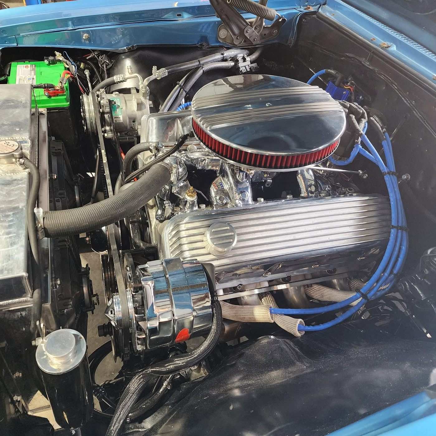 Classic car restoration detail at Sweeney's Seaside Automotive in Edgewater, FL — project 62